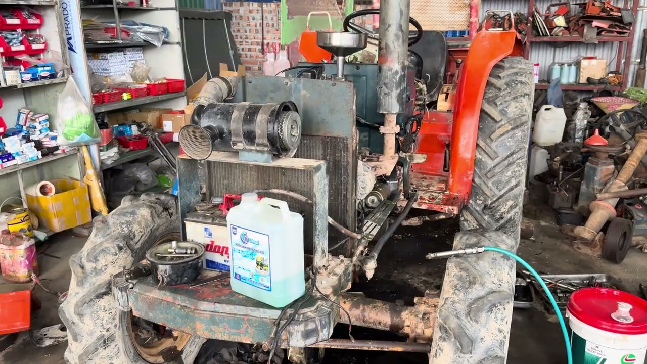 BẢO DƯỠNG MÁY KUBOTA L3202 TRỢ LỰC LÁI 2 CẦU 0967376756