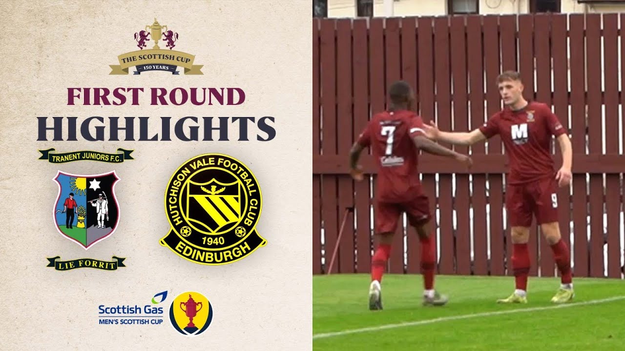 Tranent 4-1 Hutchison Vale | Scottish Gas Scottish Cup First Round Highlights