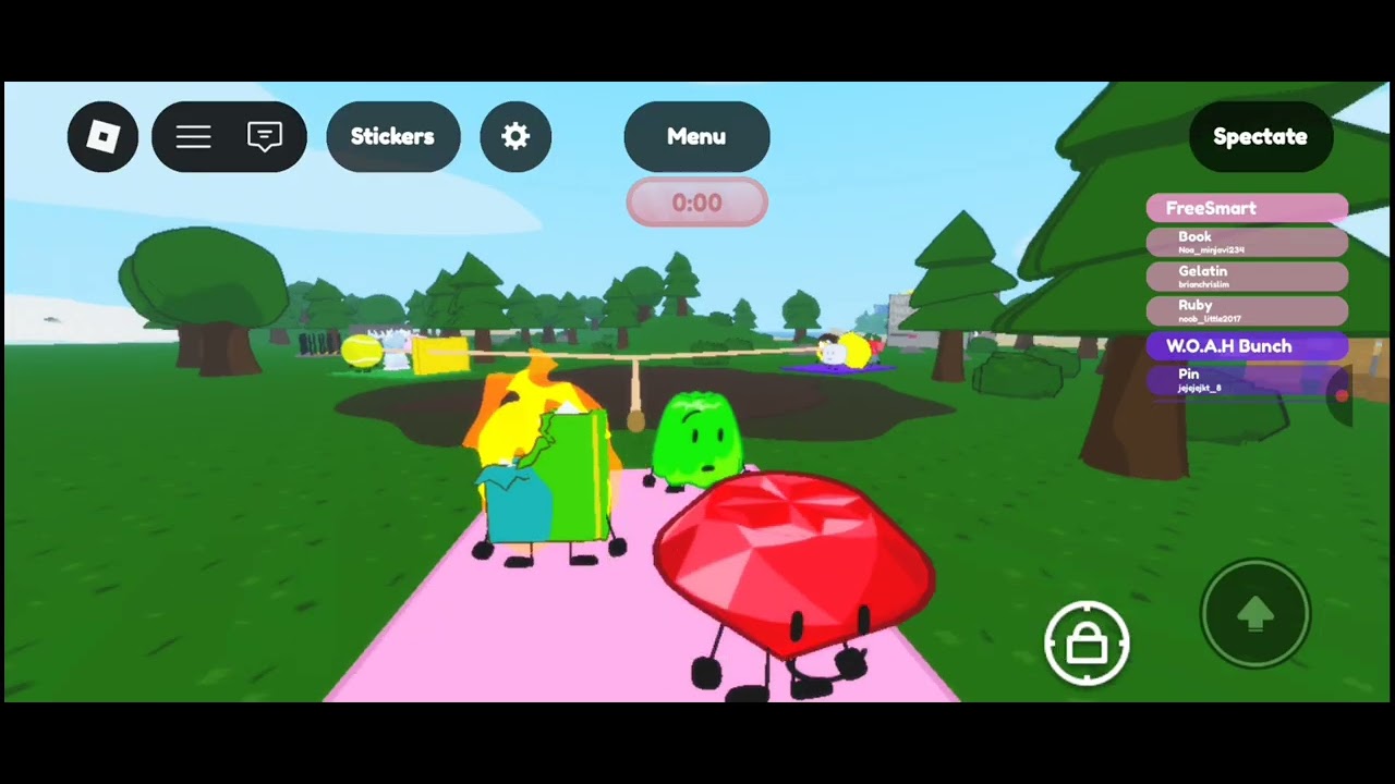 I Try Out BFDIA for the first time on Roblox