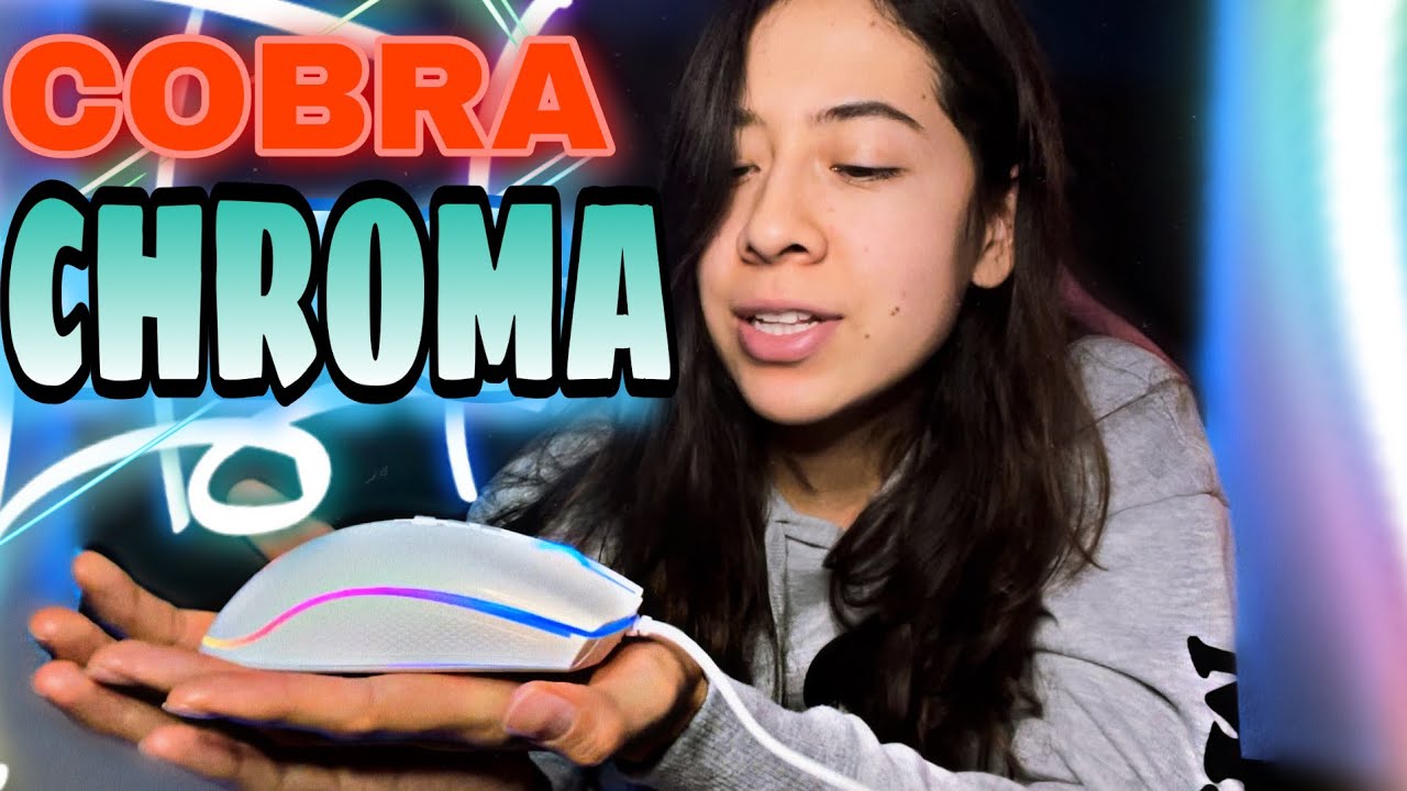 MOUSE COBRA CHROMA || De lo mas ECONOMICO - DESTACADO de Redragron!!!