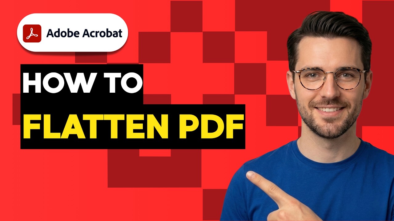 How to Flatten a PDF in Adobe Acrobat Pro [2026 Full Guide]