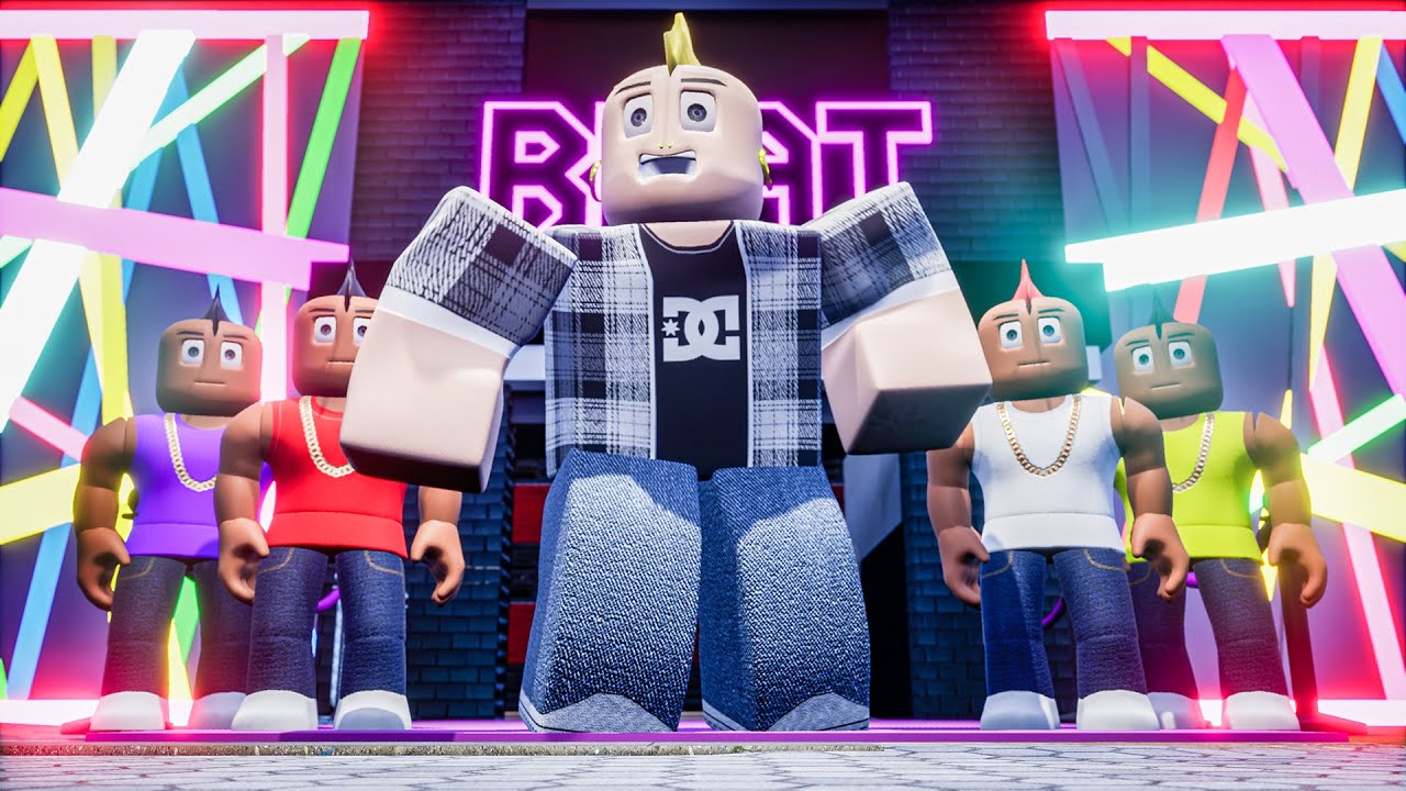 ROBLOX BULLY Story - 🎵💋 NEFFEX - Flirt 💋🎵 DG ROBLOX MUSIC ANIMATION