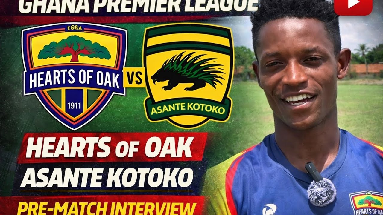 Asante Kotoko vs Hearts of Oak pre-match with Mohammed Ali