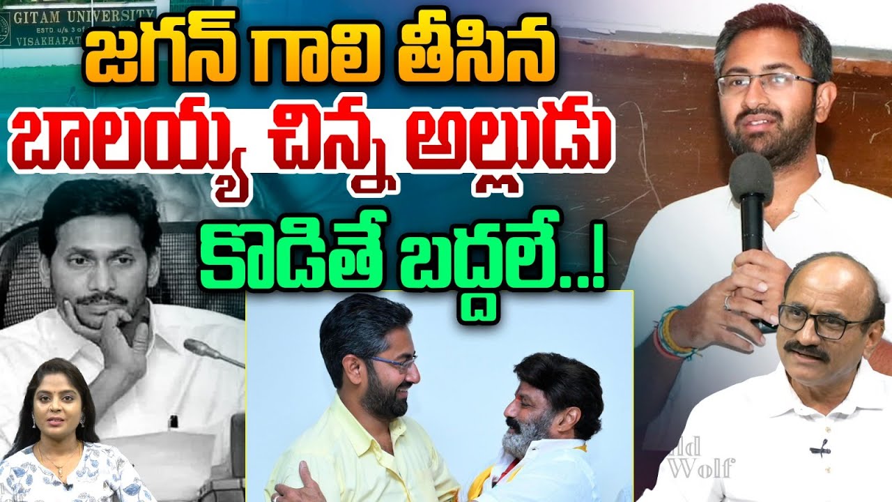 MP Sri Bharath MASS Counter On YS Jagan : జగన్ గాలి తీసిన బాలయ్య చిన్న అల్లుడు..కొడితే బద్దలే | TDP