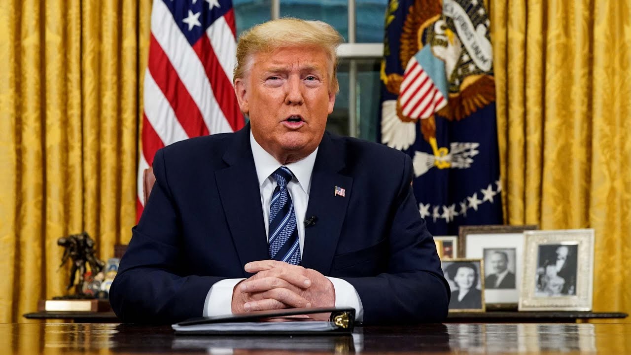 Trump suspends all travel from Europe to U.S. for 30 days amid COVID-19