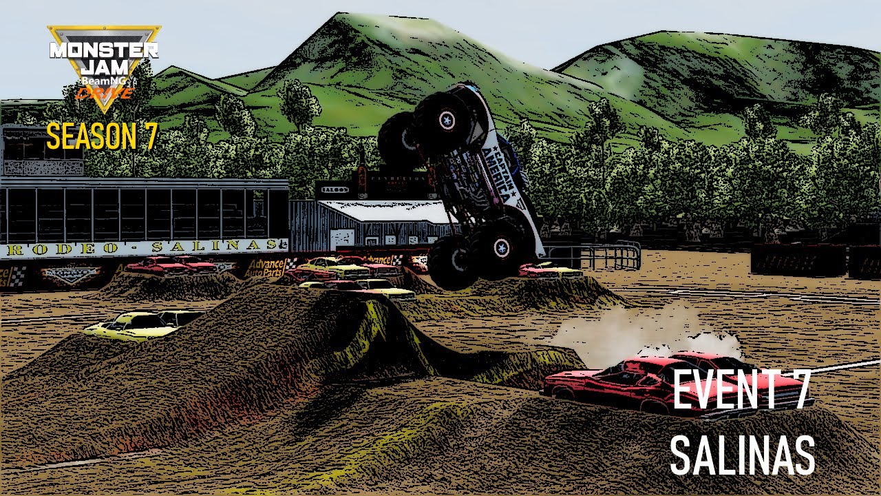 Серия BeamNG Monster Jam | Сезон 7 | Событие 7 | Салинас
