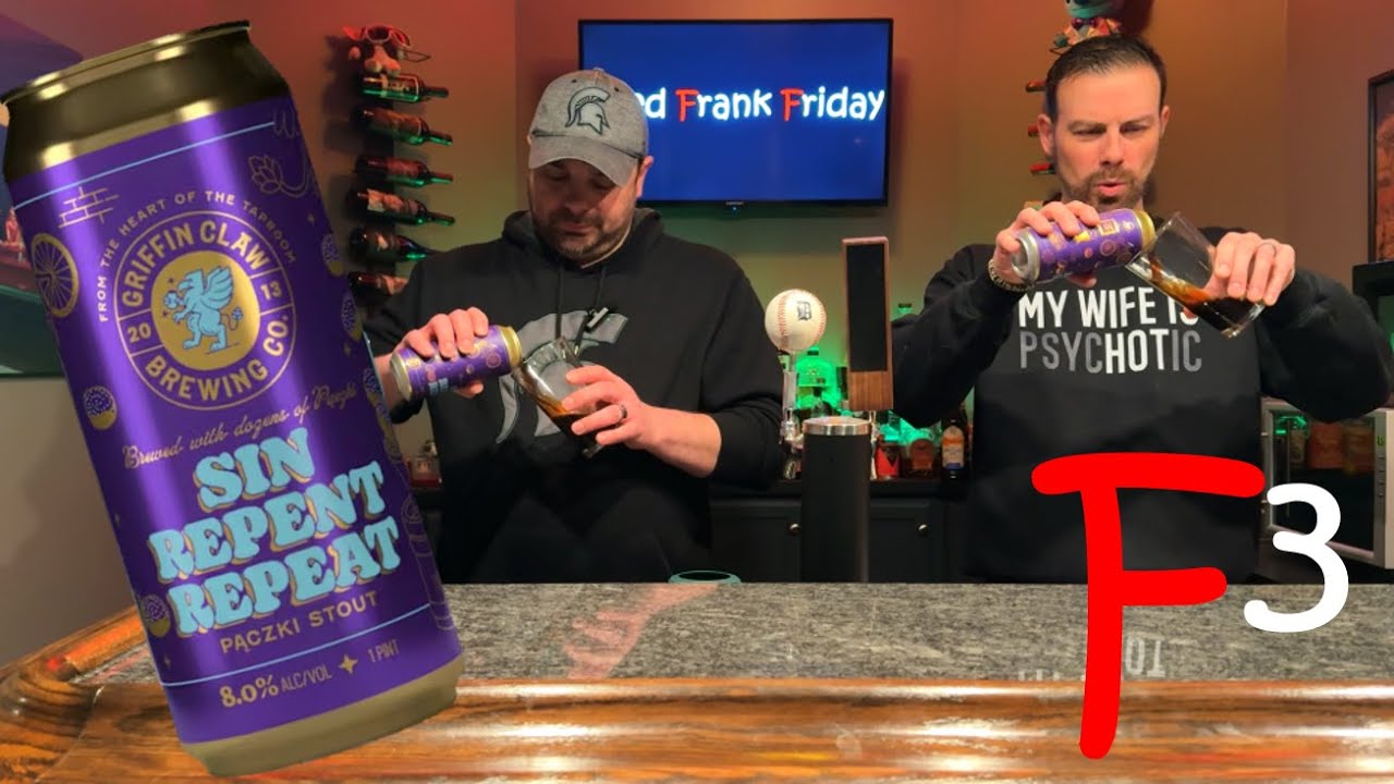 Griffin Claw Brewing Company's SIN REPENT REPEAT Review | Bless Me Father - For I Have Sinned