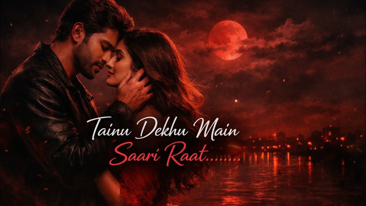 Tainu Dekhun Main Saari Raat (Official Music) | lyrics by e8ryth Hunter 