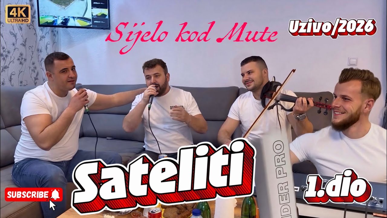 Sateliti kao nekad ponovo polijeću (sijelo kod Mute) 💥Novo!💥(1.Dio) Uživo/2026