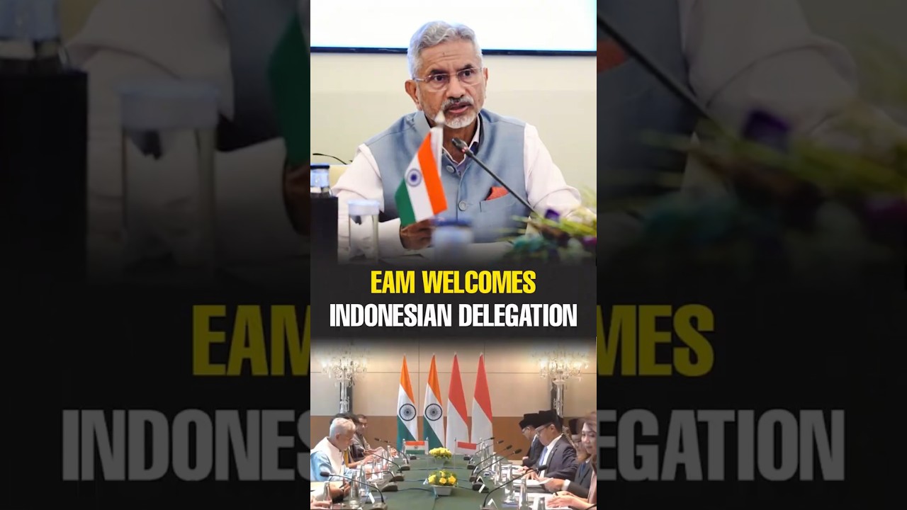 EAM S. Jaishankar Welcomes Indonesian Delegation #IndiaIndonesiaRelations