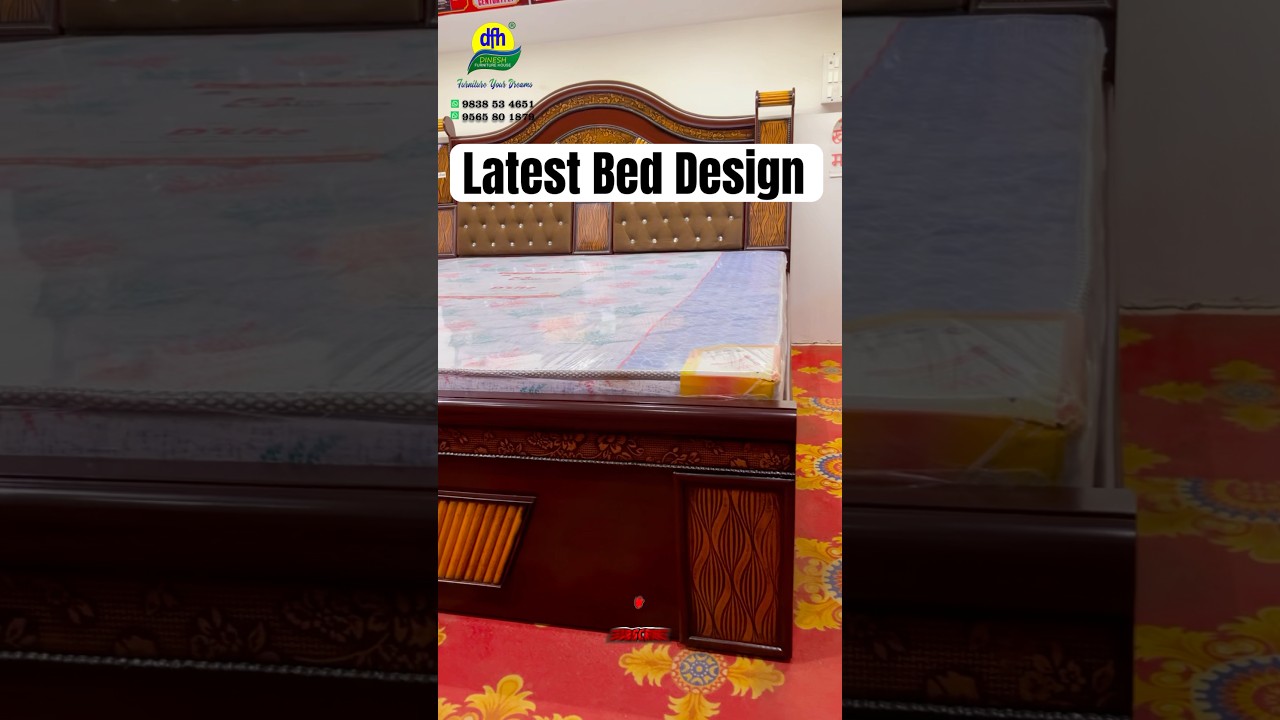 The Most Beautiful Wooden Beds #bed #beddesign #shorts
