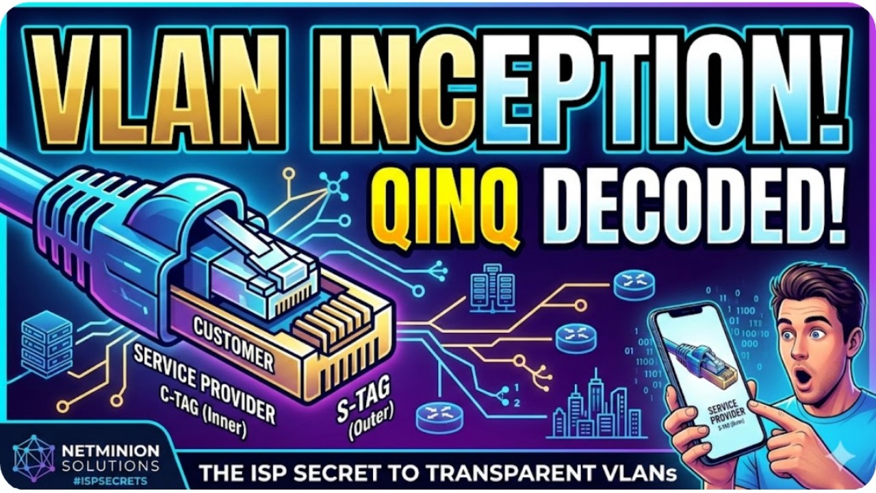 ISP Secrets| Transport Customer VLANs Transparently| QinQ|802.1ad Explained | LAB | Wireshark