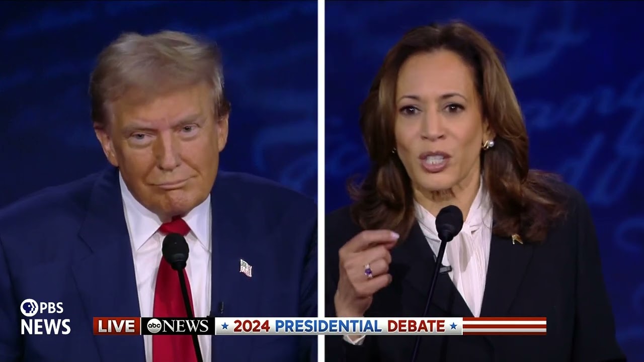 WATCH: Harris and Trump face question about climate change in debate | ABC Presidential Debate