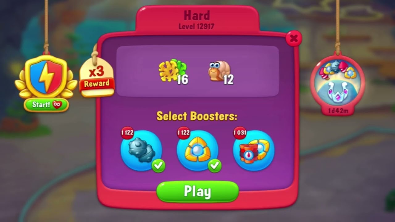 Fishdom  Level 12911 - 12920 (First Try) 🐟