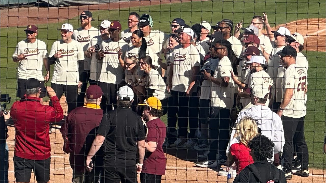 2026 ASU SUNDEVIL ALUMNI/CELEBRITY SOFTBALL GAME! FT. CAM SKATTEBO, SPENCER TORKELSON, & MORE! #vlog