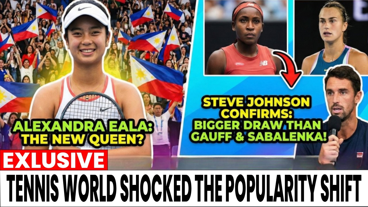 CONFIRMED! Alexandra Eala Overtakes Gauff & Sabalenka as WTA’s Newest Sensation! 🔥