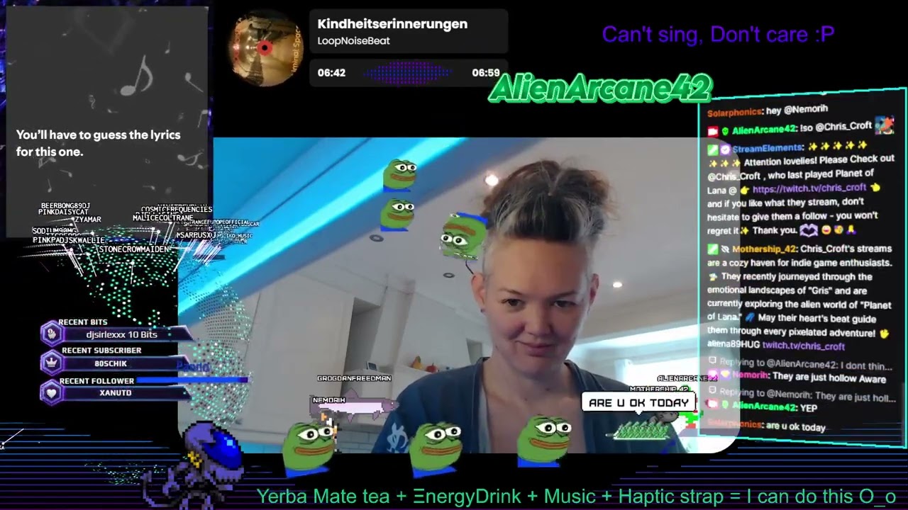 Kitchen Hangout w/ #TeamAwkward :] testing things