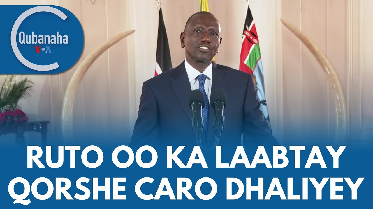 Ruto oo ka laabtay qorshe caro dhaliyey, Puntland oo qabatay hogaamiye burcad-badeed | Qubanaha VOA