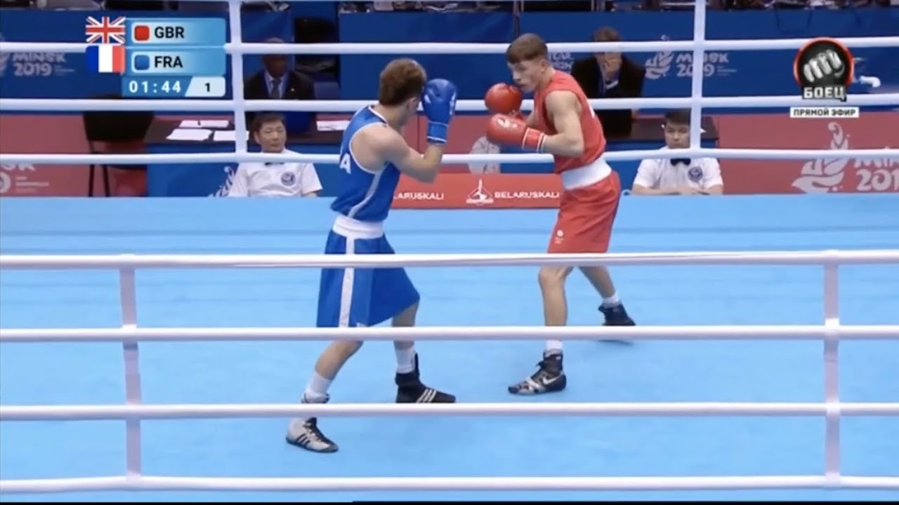 Sofiane Oumiha (FRA) vs. Luke McCormack (GBR) European Games 2019 SF’s (64kg)