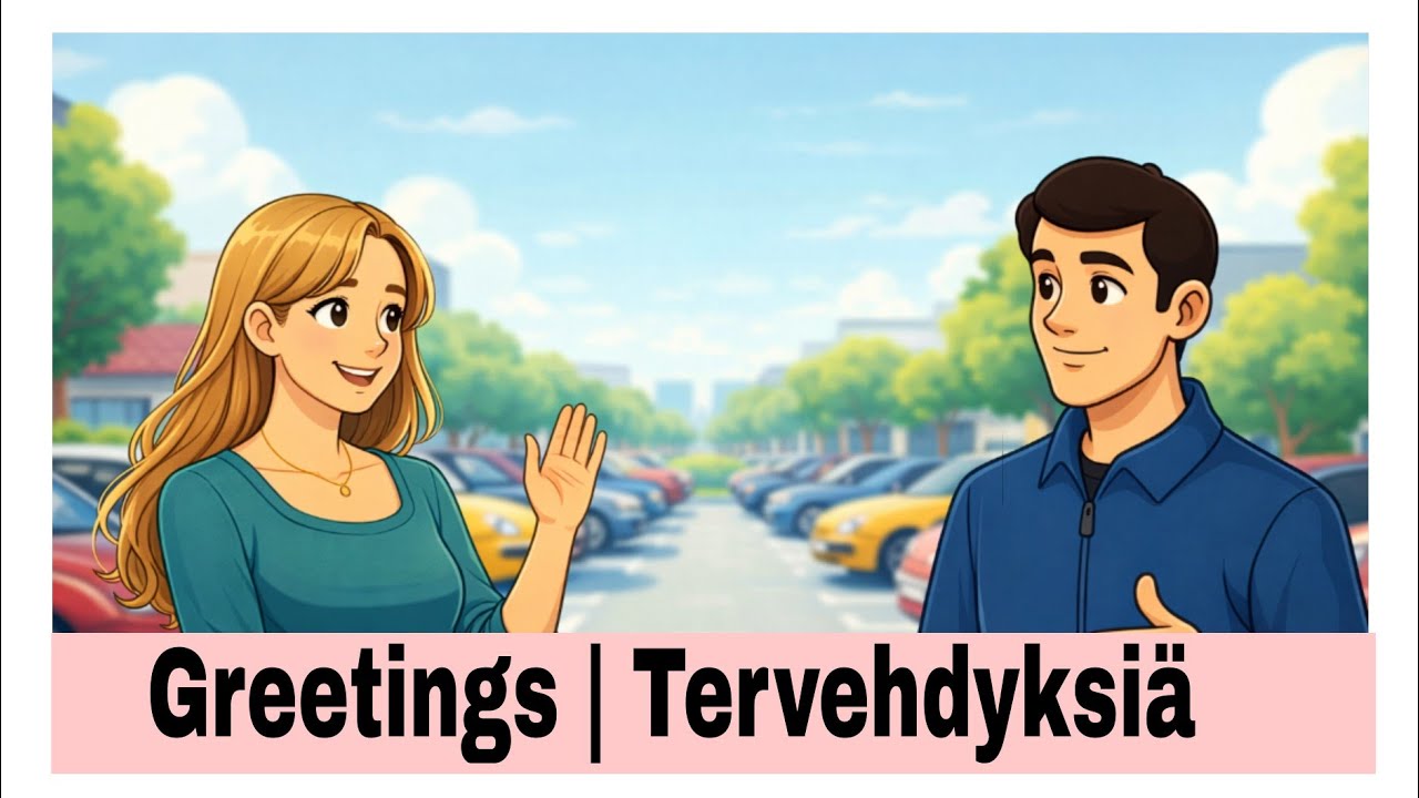 Learn Finnish! Greetings | Tervehdyksiä