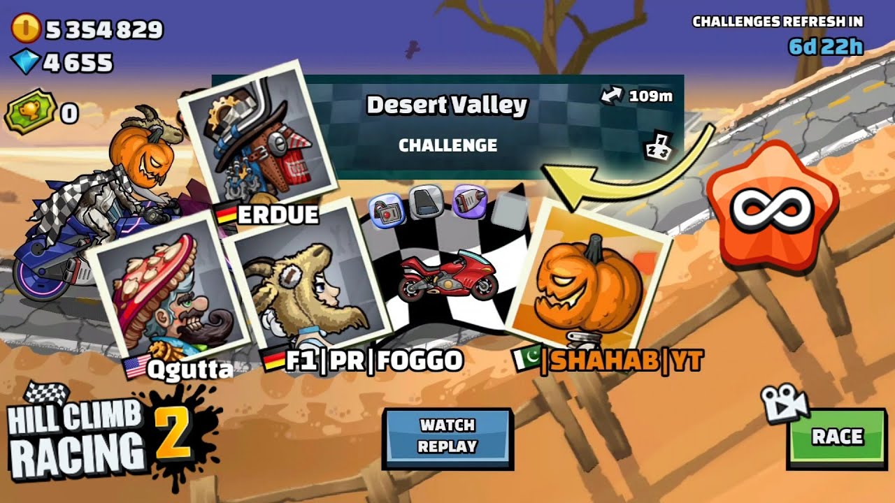 ⚠️ 0 IQ NOOB MOMENT IN FEATURED CHALLENGES - Hill Climb Racing 2