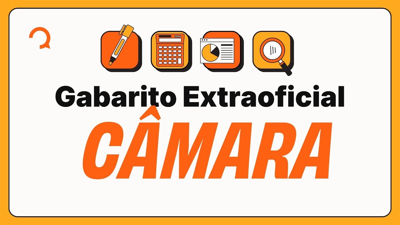 Gabarito Extraoficial Câmara dos Deputados - Técnico e Analista