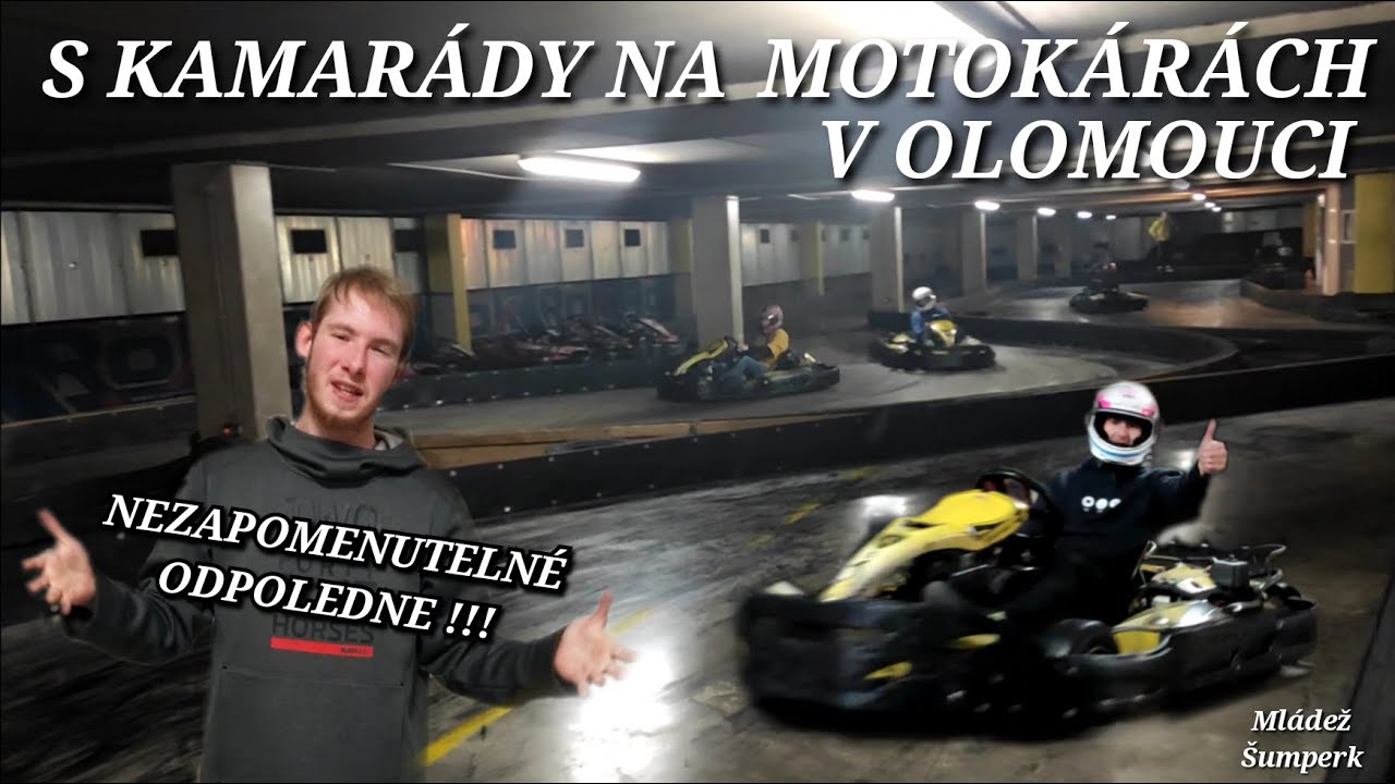 S KAMARÁDY NA MOTOKÁRÁCH/ OLOMOUC VLOG- by Phoenix
