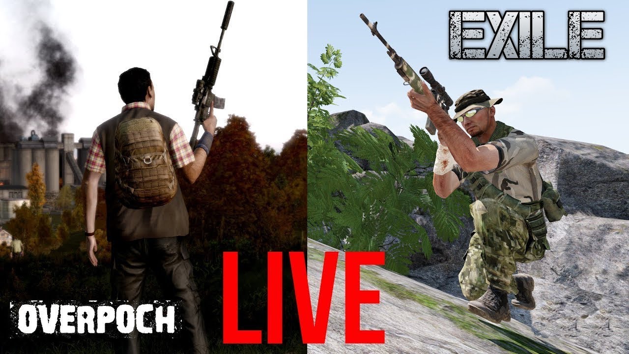 🔴 Some Arma 2 Dayz Overpoch and then a little A3 Exile Taviana
