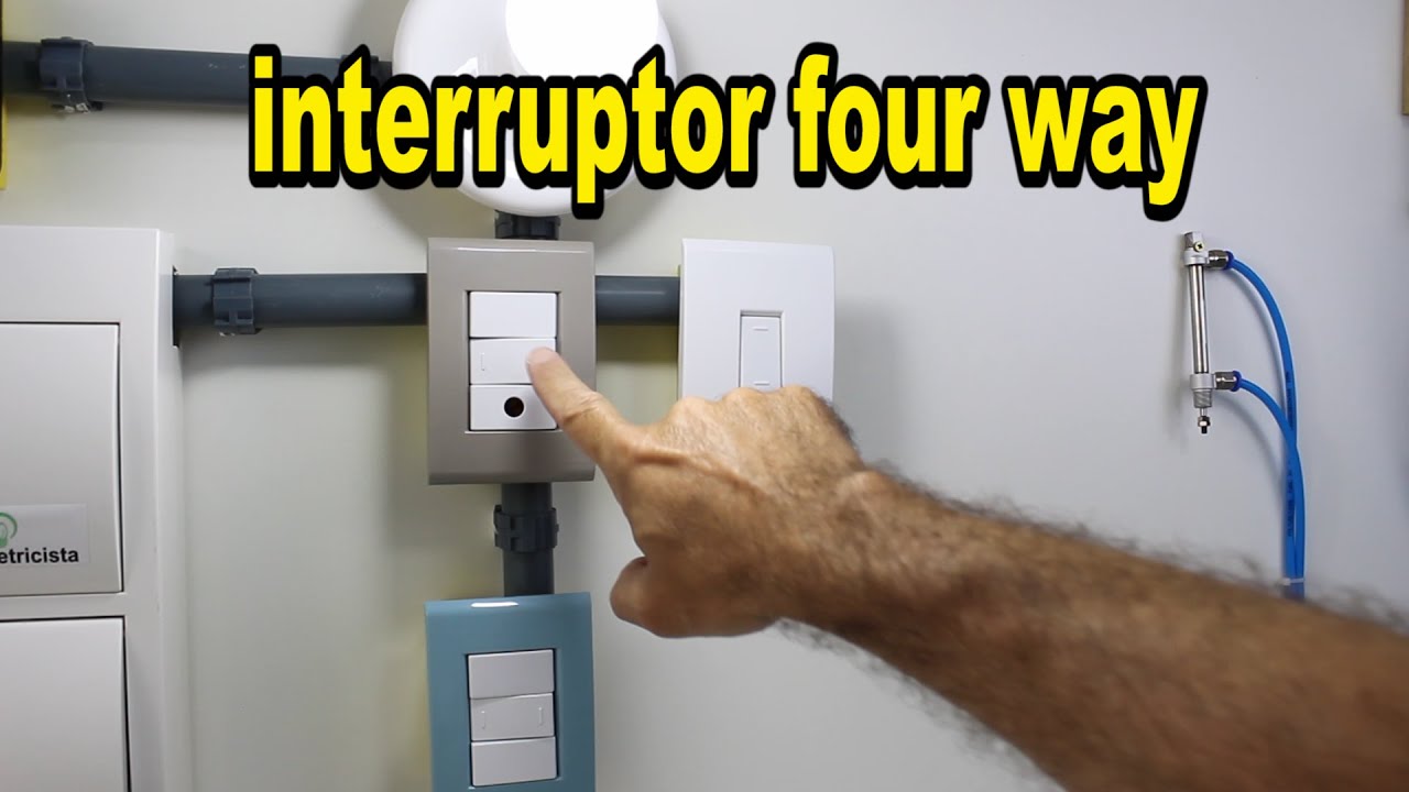 Como instalar Interruptor four way - Aula 100% prática