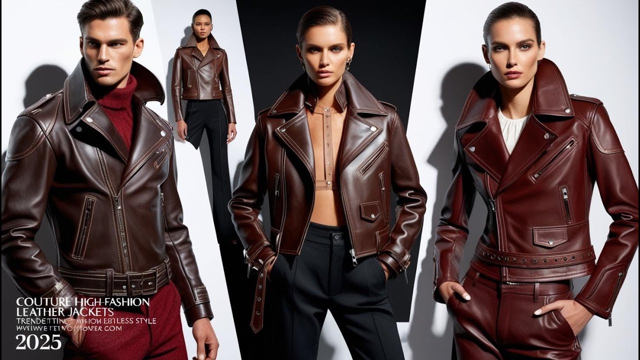 Giacca in Pelle nel 2025: Il Ritorno dell' Eleganza Ribelle che Non Passa Mai di Moda
