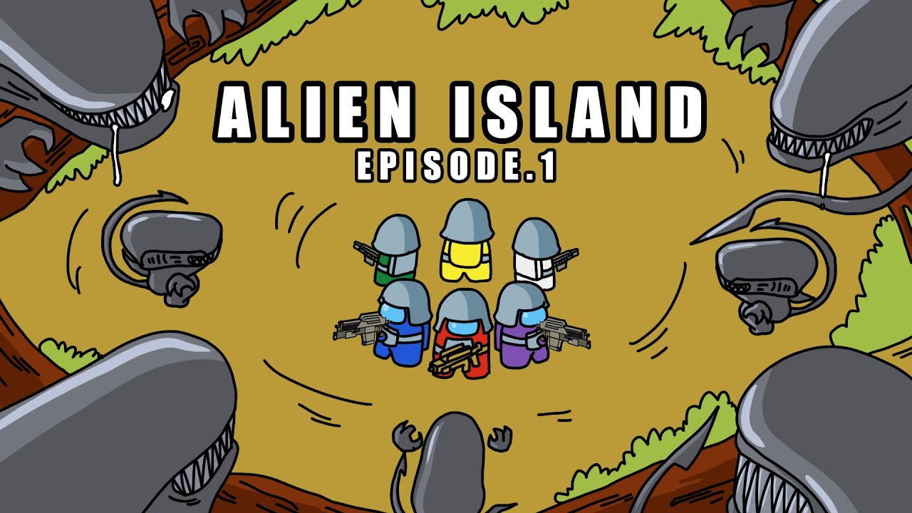 Among Us ALIEN Season 2 Ep.1 'ALIEN ISLAND' | Among Us Animation