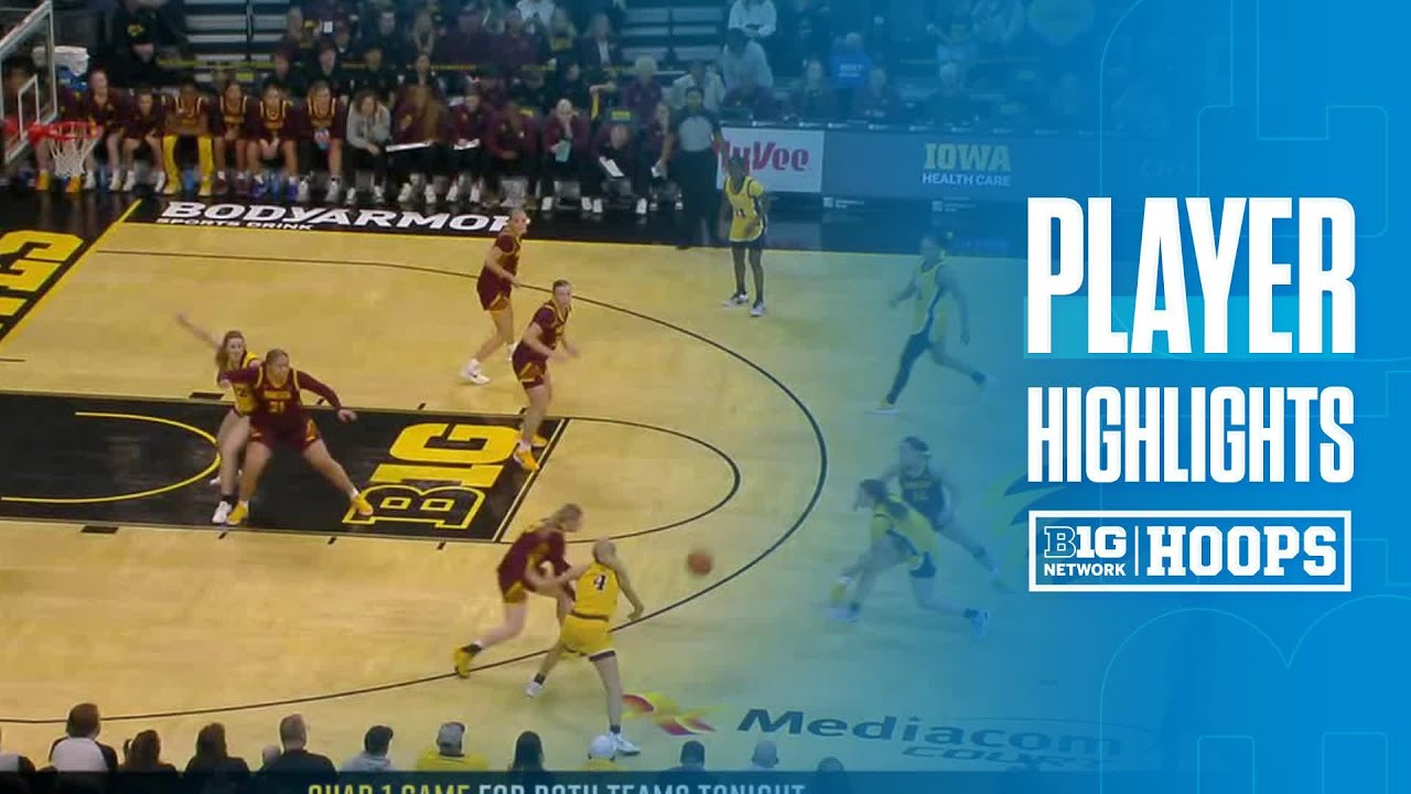 Grace Grocholski Highlights vs. Iowa | Minnesota Women's Basketball | 02/05/2026