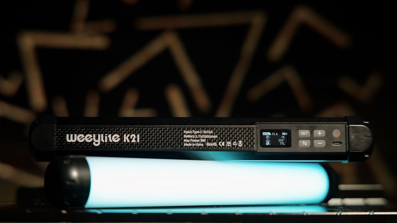 Budget Video Lighting with the Weeylite K21 Light Stick