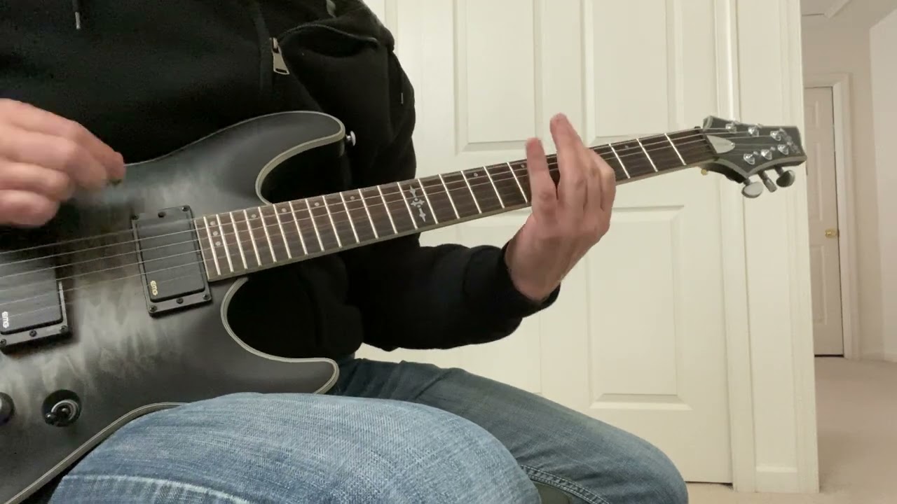 Motley Crue - Too Fast for Love Guitar Cover (No Outro Fill)