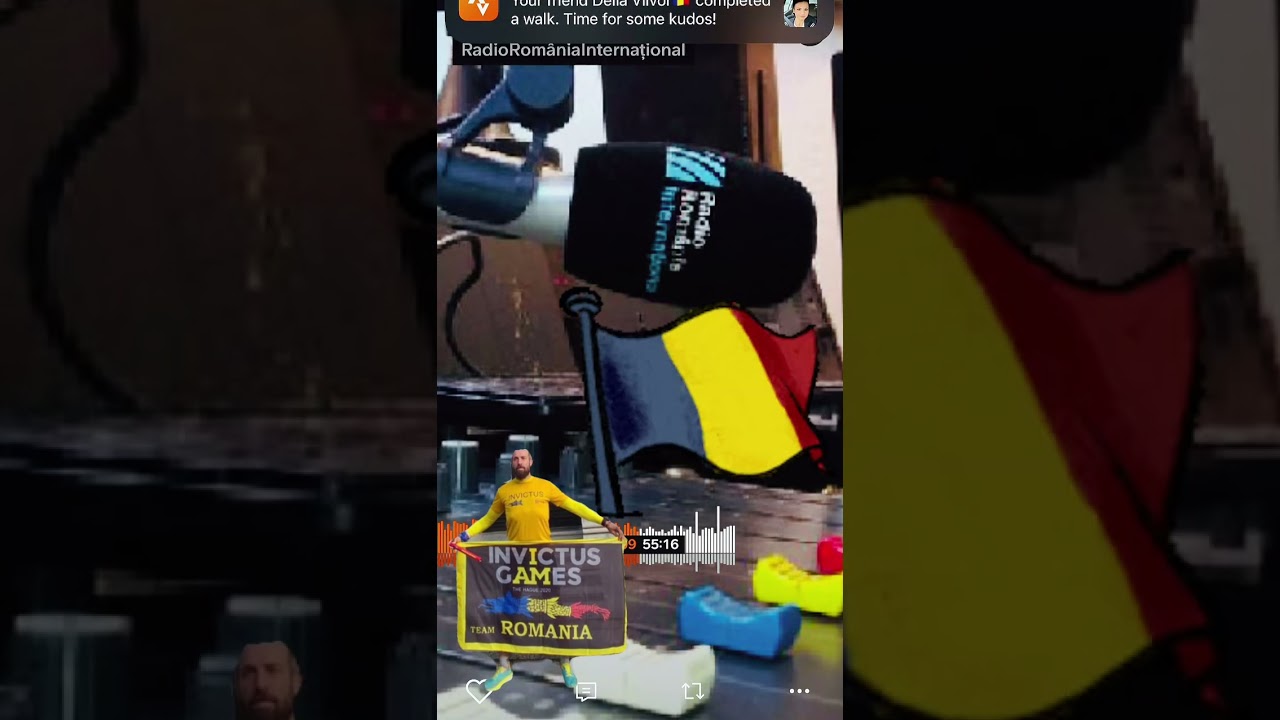 Pauza Mare alături de Iulia Opran la Radio România cu și despre Ștafeta Veteranilor Invictus 2025 