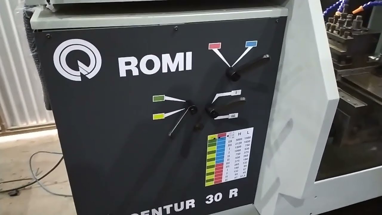 Romi Centur 30r retrofit by São Lucas Automaçâo