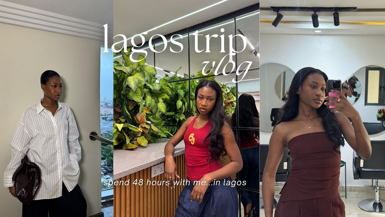spend 48 hours in lagos with me | corporate girl off-duty vlog