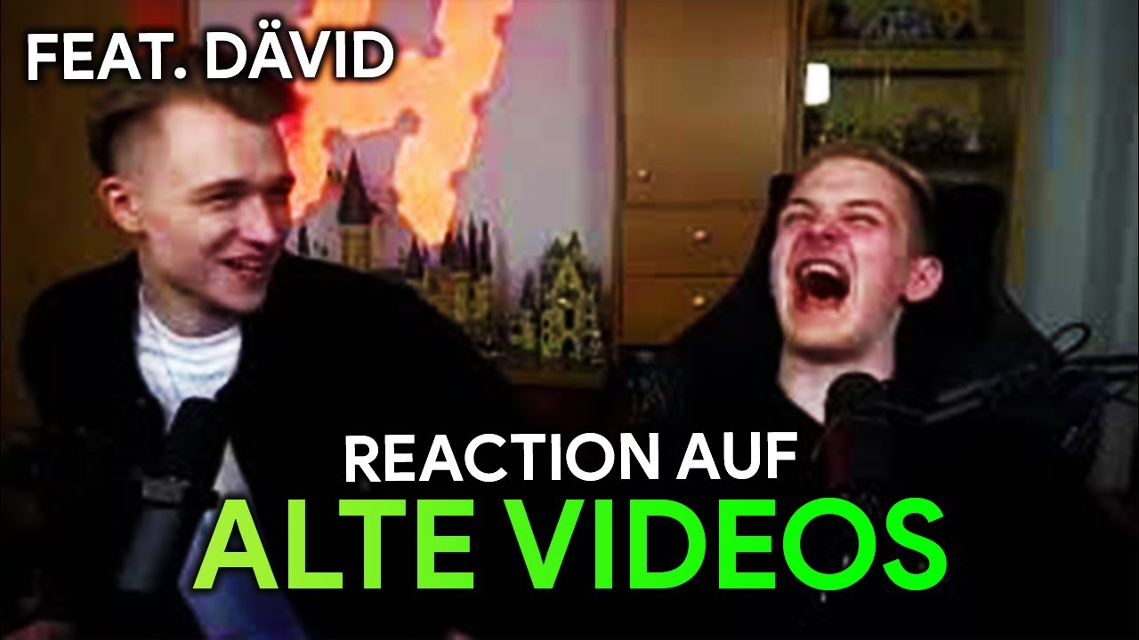 Huebi & Dävid reagieren auf alte Videos ✨ Huebi Stream-Highlight