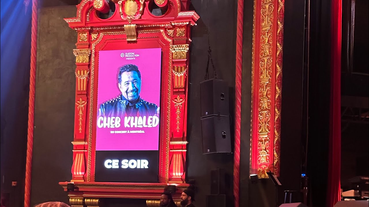 Cheb kaled مقتطفات من حفل الشاب خالد2023  بكندا- مونتريال # Montreal # Canada#