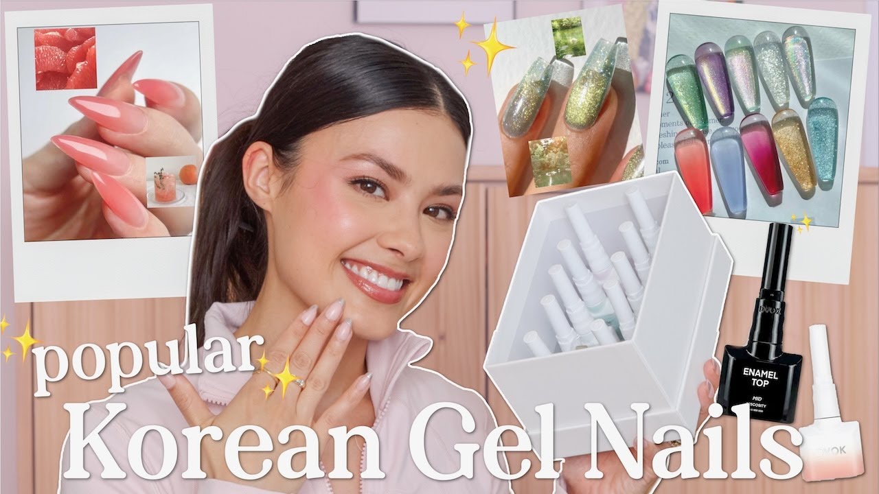Viral Korean Gel Nail Supply Haul ✨ (They Curated the Best Hema-Free Products!)