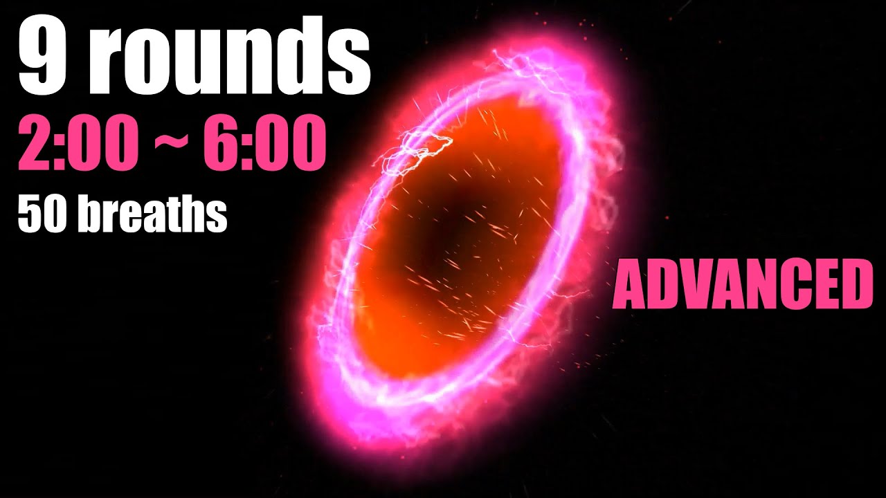 9 rounds ADVANCED [Wim Hof] Breathing Technique with healing music
