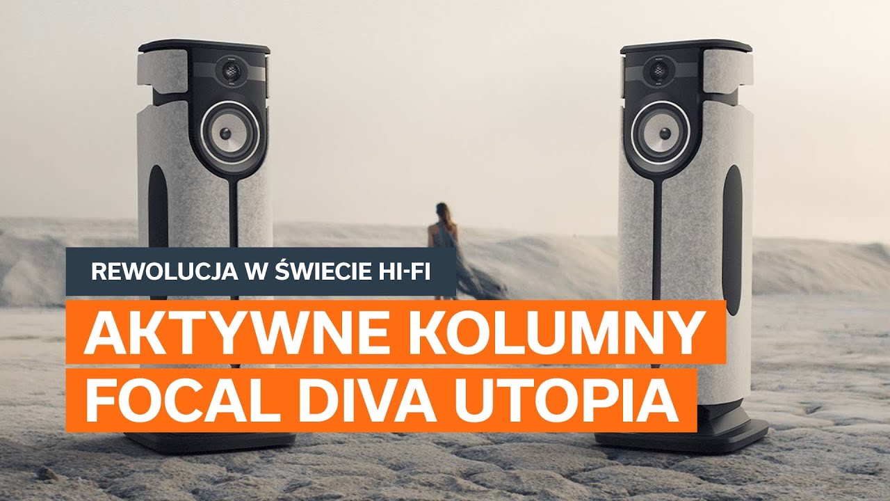 Flagowe aktywne kolumny Focal Diva Utopia | rewolucja w świecie Hi-Fi!