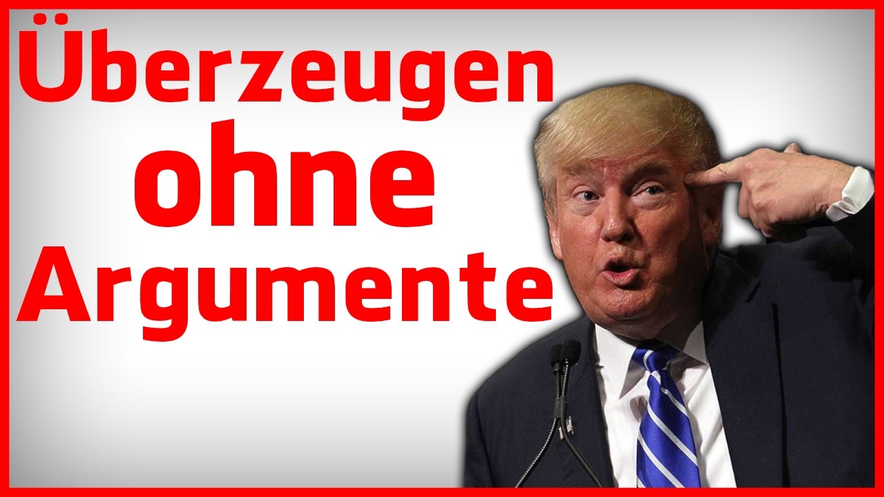 Überzeugen ohne Sachargumente - 4 Methoden der Rhetorik