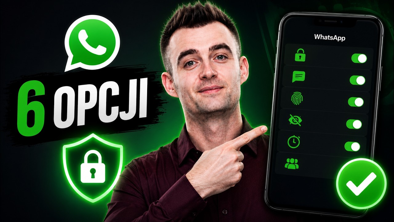 WŁĄCZ te 6 opcji aby Tw&oacute;j WhatsApp był bezpieczny!