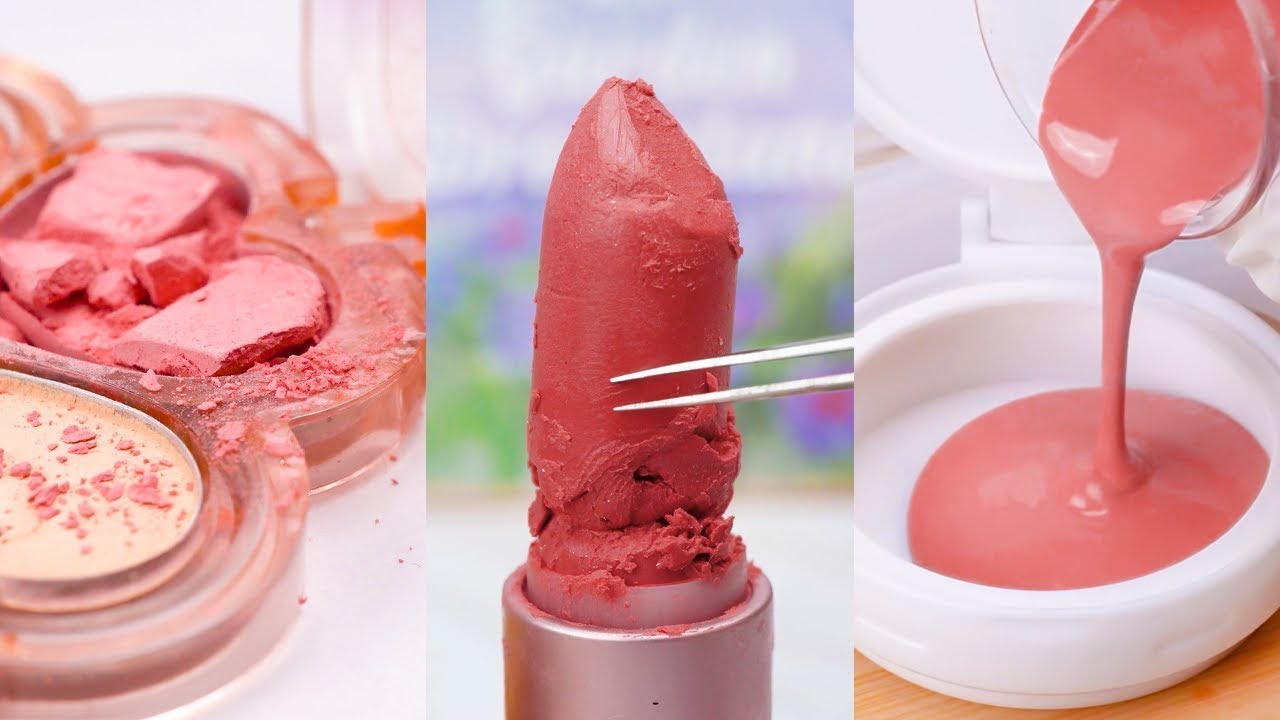 💋Depotting And Restoration Tips For Makeup Products 💄 Satisfying Makeup Repair 🌸Cosmetic Queen