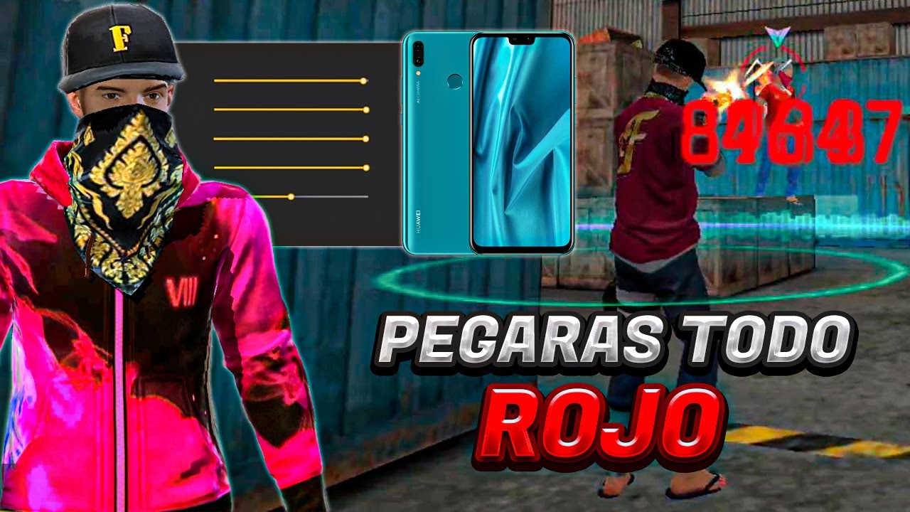 CONFIGURACIÓN PERFECTA +HUD +DPI PARA HUAWEI Y9 2019, Y9 PRIME 2019 FREE FIRE NUEVA ACTUALIZACIÓN