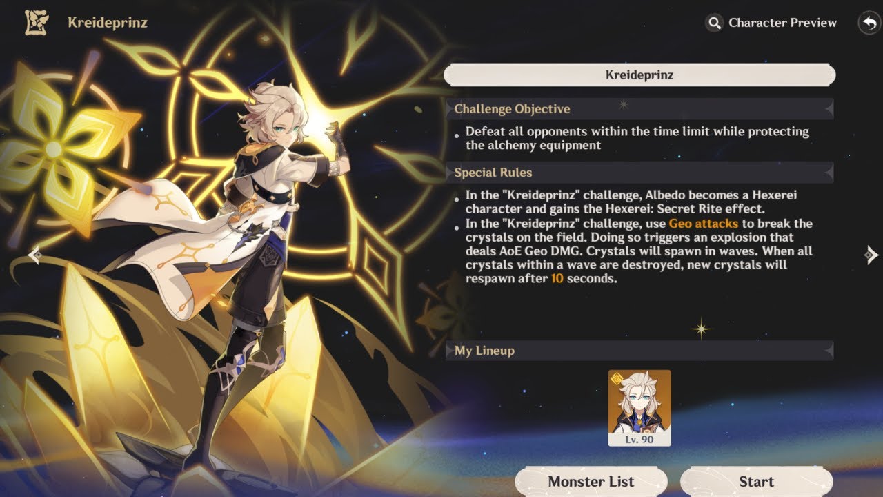 Albedo's Echo Challenge Guide - Albedo Envisaged Echoes Genshin Impact