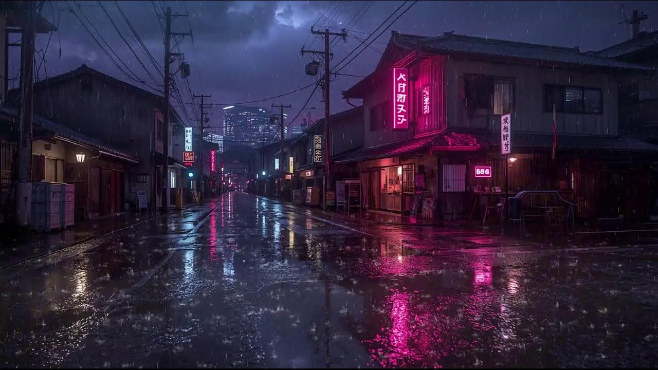 Tokyo Midnight Rain 🌧️ Lofi HipHop Beats for Focus, Study & Night Vibes #68