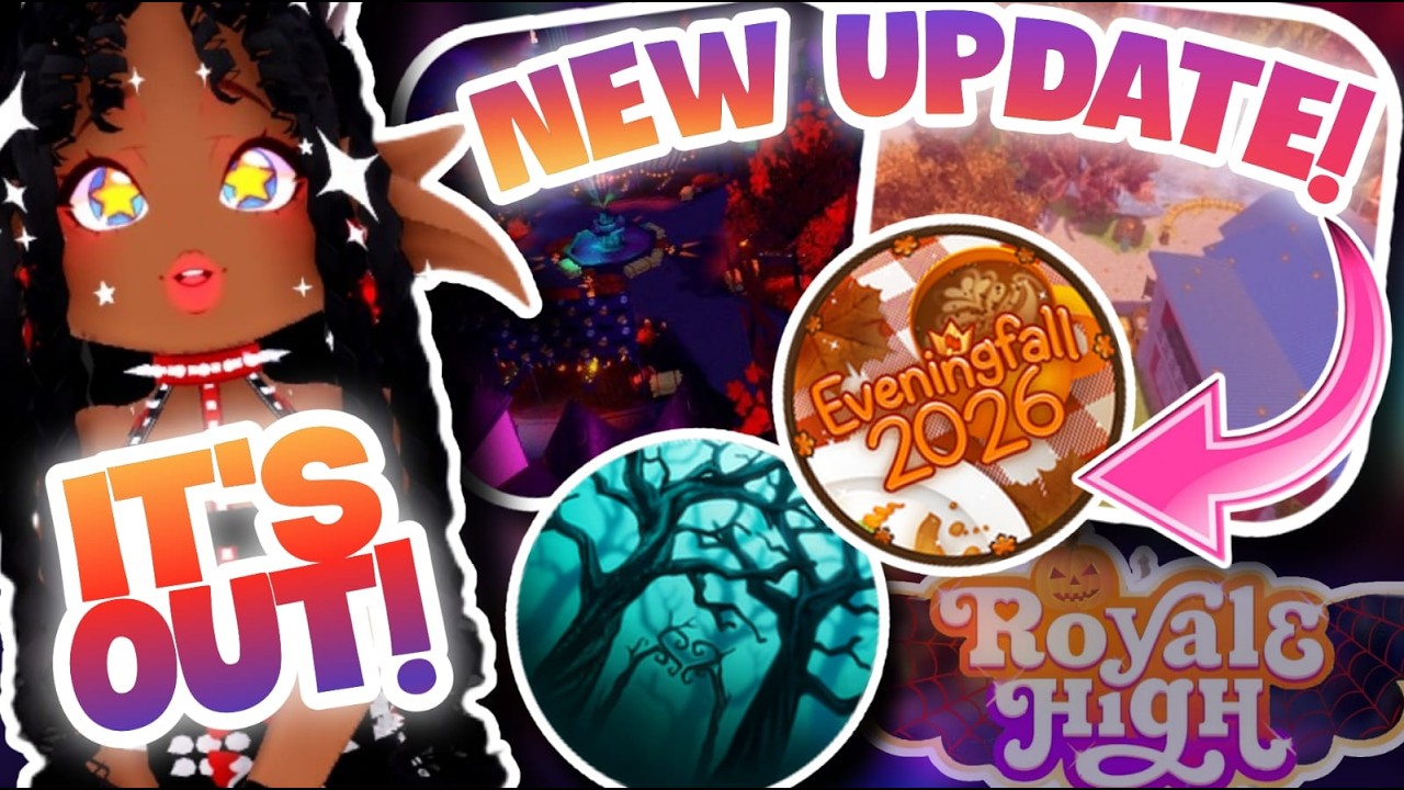 NEW UPDATE OUT NOW! NEW HALO, WICKERY CLIFFS + FALLING LEAVES FESTIVAL + MORE! || Eveningfall 2026