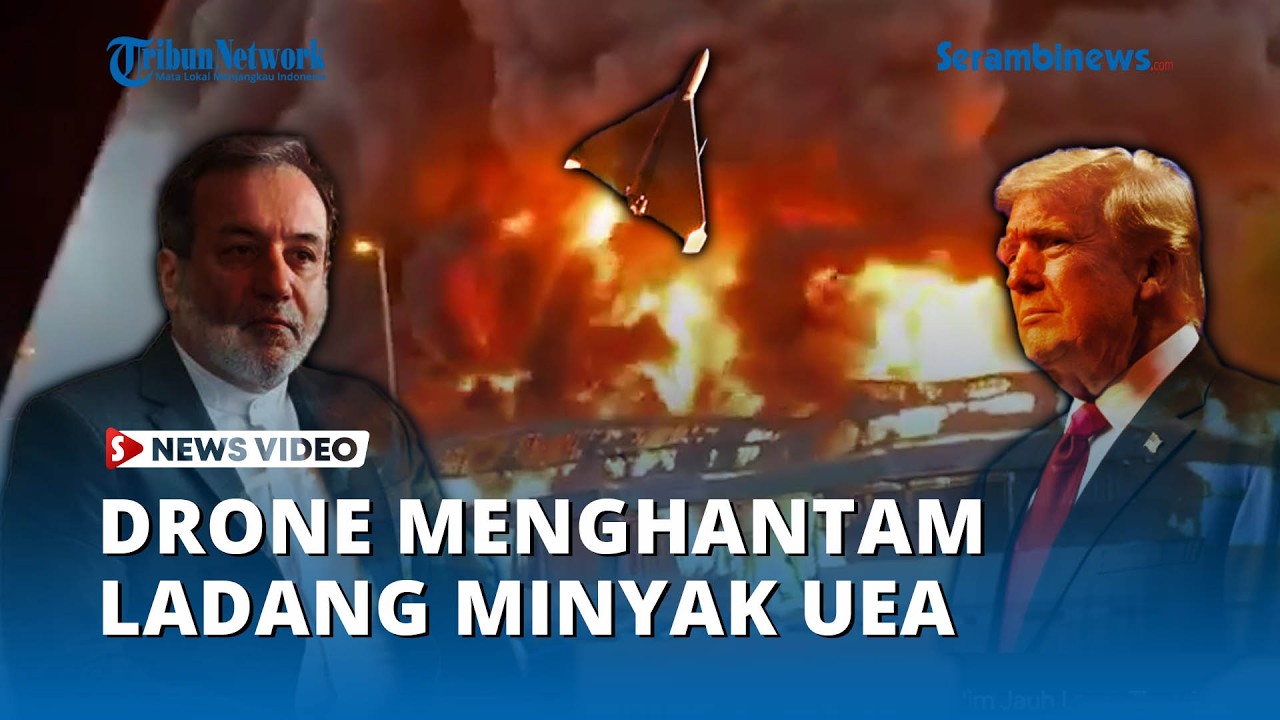 Ladang Migas Shah UEA Terbakar Diserang Drone Misterius, Diduga Terkait Eskalasi Iran